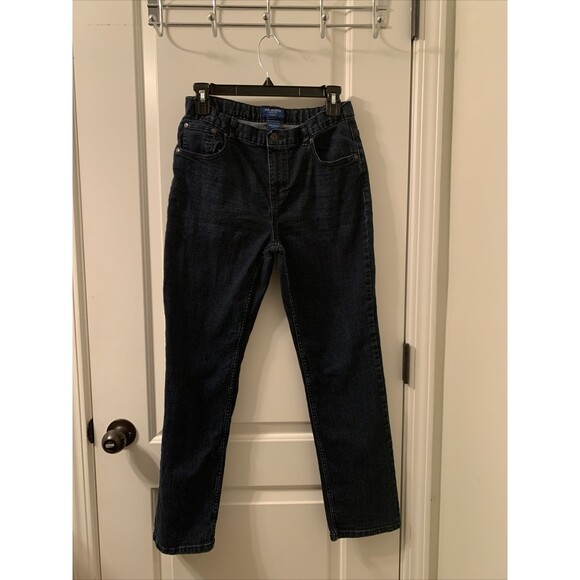 Arizona Jean Co Boys Jeans Slim Fit Pockets Size 16 HUSKY Blue - Picture 1 of 9